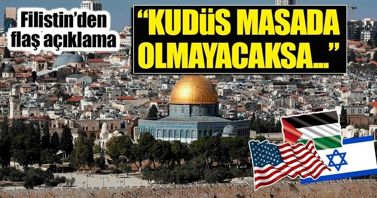 “Kudüs masada olmayacaksa ABD de olmaz”