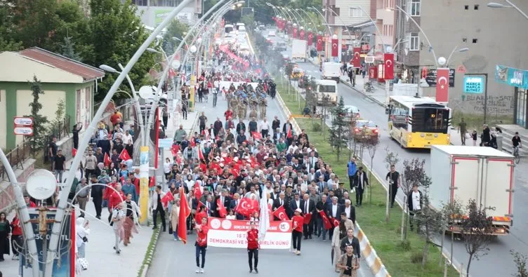 Ağrı’da 15 Temmuz anma etkinlikleri