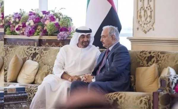 Halife Hafter’in ateşkesi imzalamamasının arkasında Birleşik Arap Emirlikleri ve Mısır var!