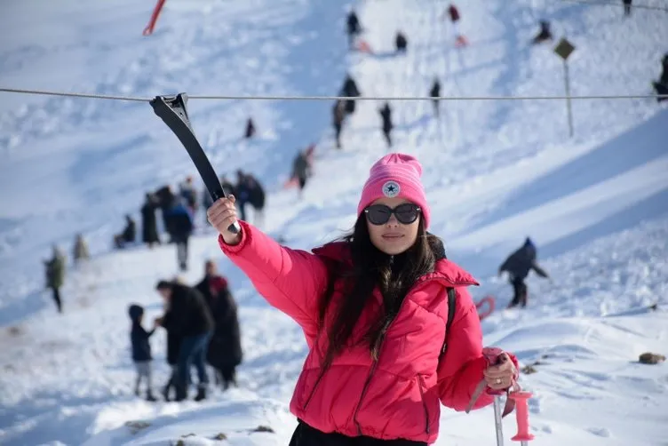 Zigana’da kayak sezonu açıldı