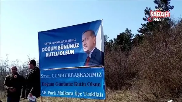 Cumhurbaşkanı Erdoğan’a doğum günü sürprizi | Video