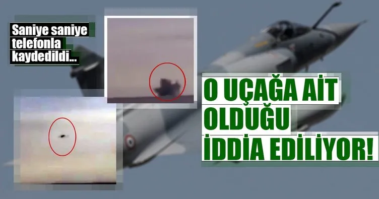 Yunan savaş uçağının düşme anına ait görüntülerin ortaya çıktığı iddia edildi