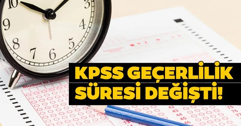 Ogretmen Adaylari Dikkat 2020 Kpss Puani Kac Yil Gecerli Olacak Kpss Puani Gecerlilik Suresi Degisti Son Dakika Egitim Haberleri