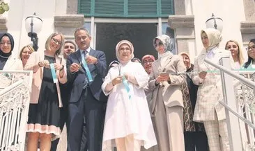 Emine Erdoğan kültür-sanat merkezi açtı