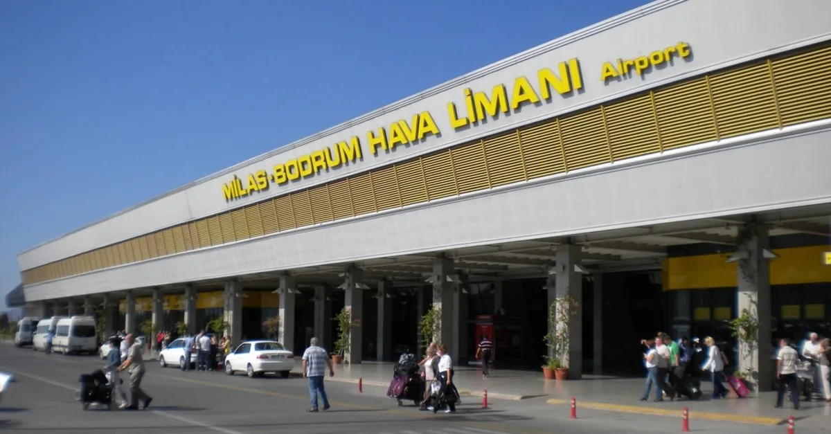Milas Bodrum Havalimani Nda Dis Hat Ucuslari Basladi Ekonomi Haberleri