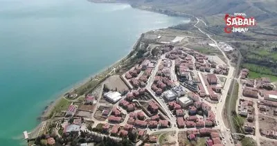 Depremin merkez üssünde göl manzaralı TOKİ konutları dikkat çekiyor | Video