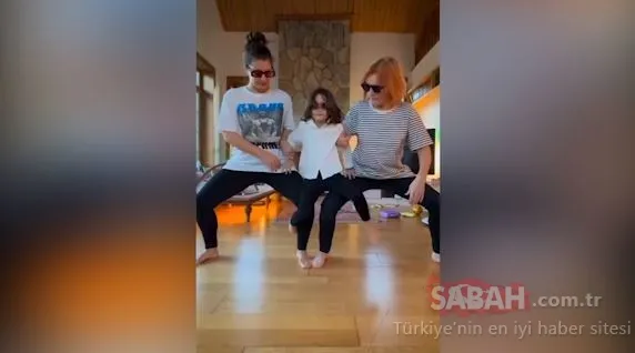 Şarkıcı Atiye, annesi ve minik kızının dansı sosyal medyaya damga vurdu: 3 kuşak 1 şarkı