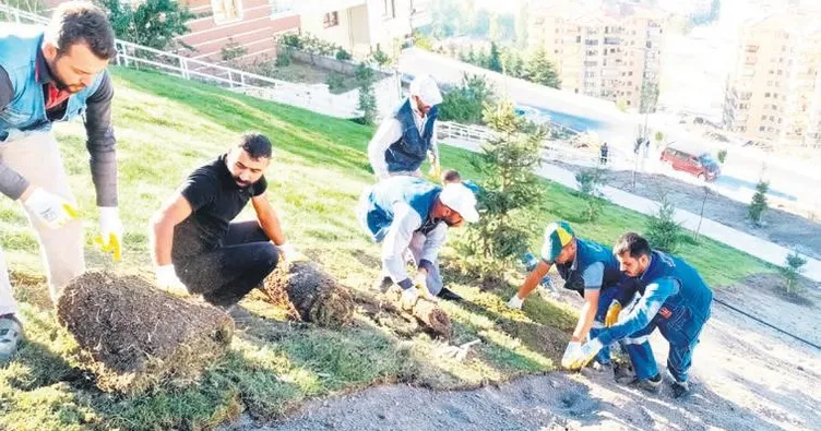 Keçiören’de 513 park kışa hazır