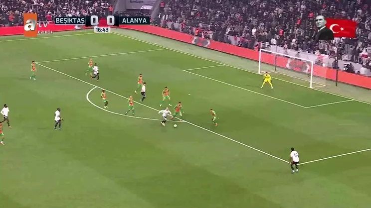 GOL | Türkiye Kupası: Beşiktaş 1-0 Alanyaspor