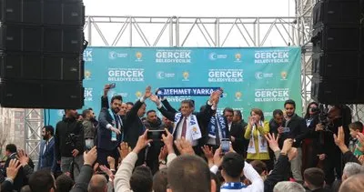 Ak Parti Şırnak Belediye Başkan Adayı Mehmet Yarka’ya Coşkulu Karşılama
