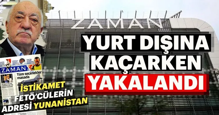 O avukat yurt dışına kaçmak isterken yakalandı