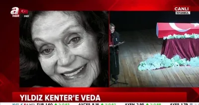 Yıldız Kenter’e veda