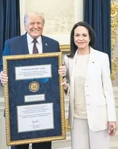 Trump’ın artık Nobel’i var