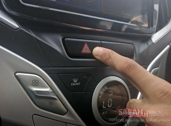 Otomobillerin gizli özellikleri şaşırttı! Sinyal ve silecek kolları aynı anda çekilirse...