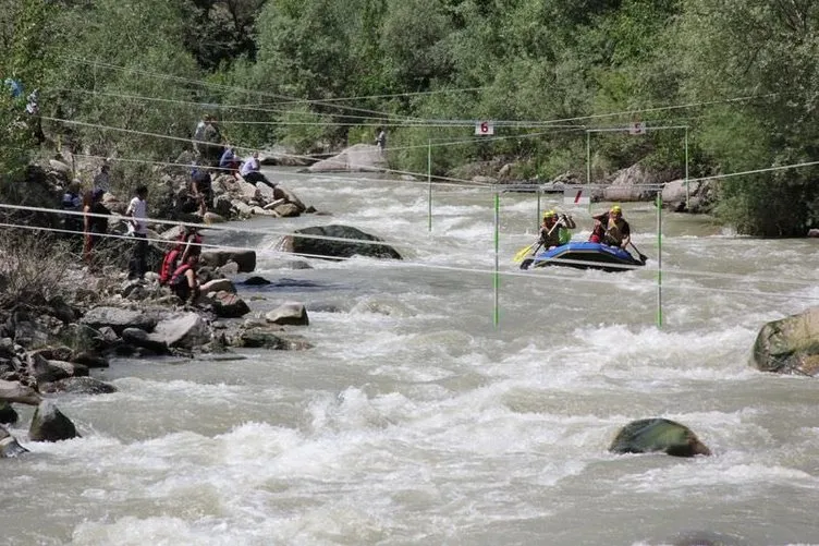 Erzurum’da rafting kazası