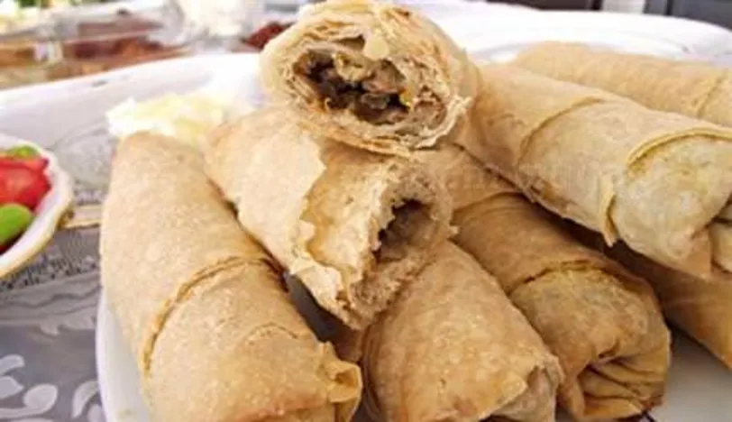 Yeşil Mercimekli ve Tahinli Börek