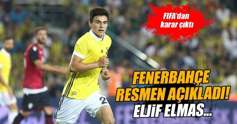 Son Dakika Fifa Dan Eljif Elmas A Onay Cikti Sayfa 2 Spor Haberleri