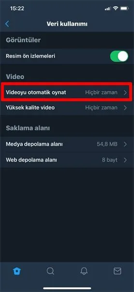 Twitter'da otomatik video oynatma özelliği nasıl kapatılır?