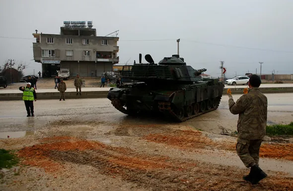 Reuters Afrin harekatını dünyaya böyle duyurdu!