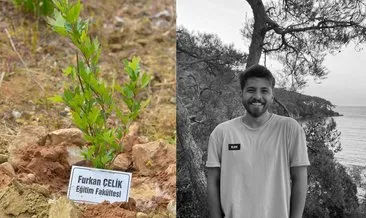 Depremde vefat eden MSKÜ öğrencileri anısına fidan dikildi #kahramanmaras