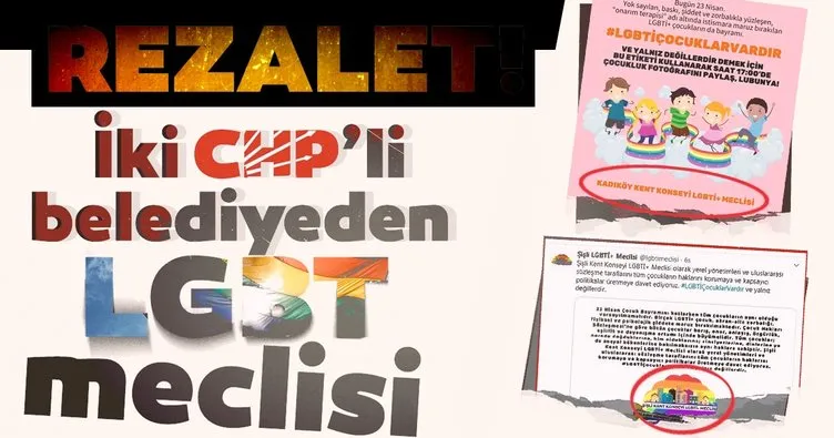 İki CHP’li belediyeden  LGBT meclisi! Bunun adı rezalet