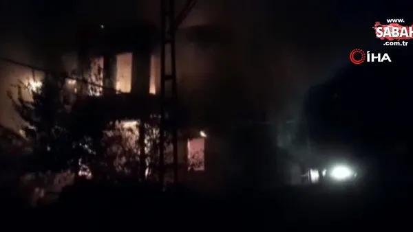 Mersin’de ahşap evde çıkan yangın korku dolu anlar yaşattı | Video