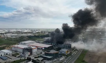 Tekirdağ’da fabrika yangını! İşçiler dumandan etkilendi