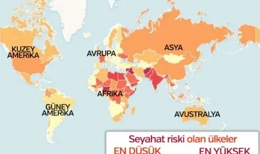 Düşündüğünüz kadar güvenli olmayan ülkeler