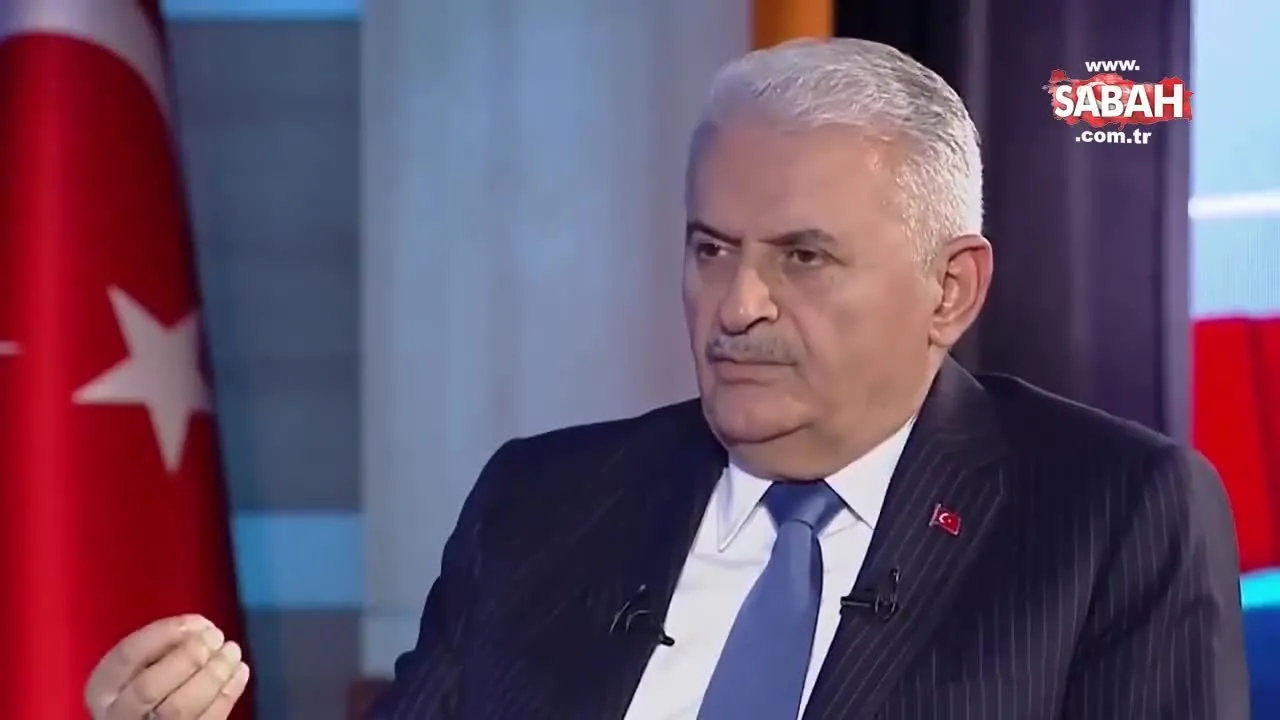 binali yildirim dan canli yayinda flas