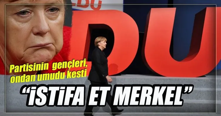 Merkel’e istifa çağrısı