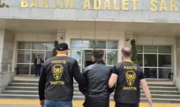 Aranan şahıs yatak odasında bazanın altında yakalandı! #bartin