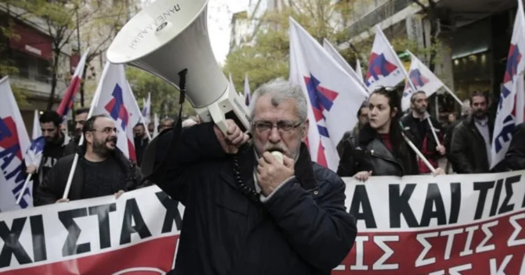 Yunanistan’da basın mensupları grevde