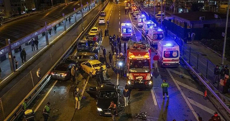 Son dakika: İstanbul Mecidiyeköy’de zincirleme kaza