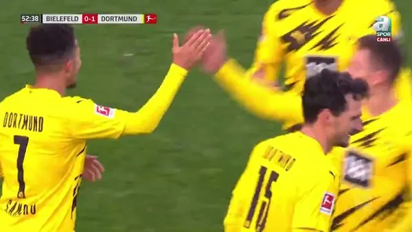 GOL | Arminia Bielefeld 0-1 Borussia Dortmund