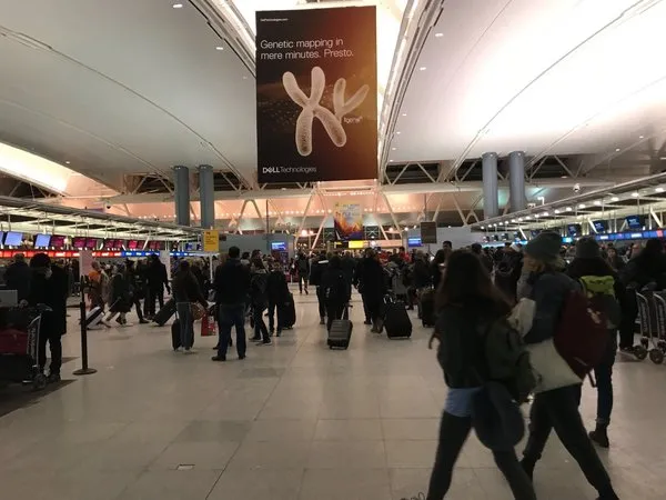 New York'ta JFK Havaalanı'nı su bastı!