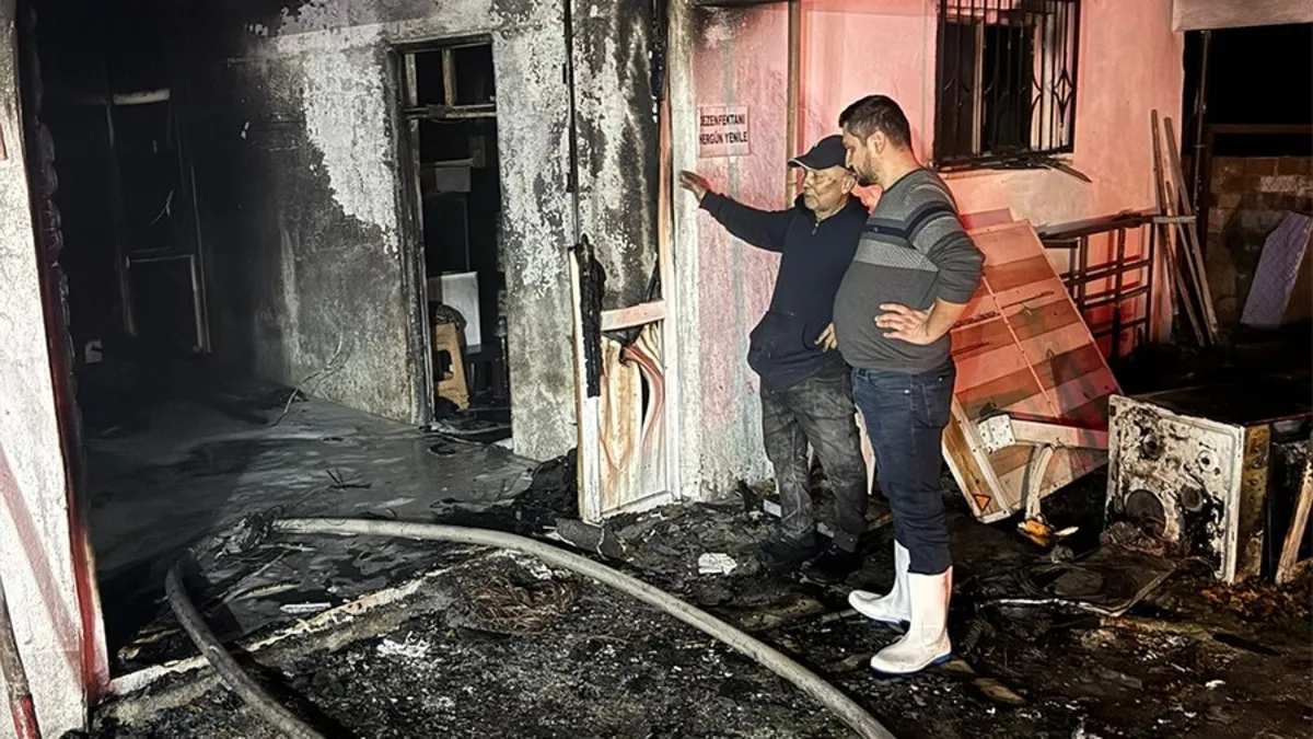 Tavuk çiftliğinde çıkan yangında 5 bin civciv öldü Tavuk çiftliğinde çıkan yangında 5 bin civciv öldü