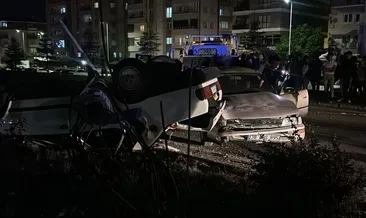 Sivas’ta otomobiller çarpıştı! 5 yaralı