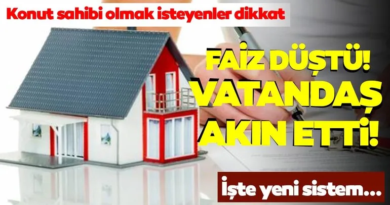 Son dakika haberi: Kredi faiz oranları düştü! Vatandaş akın etti, işte yeni sistem...