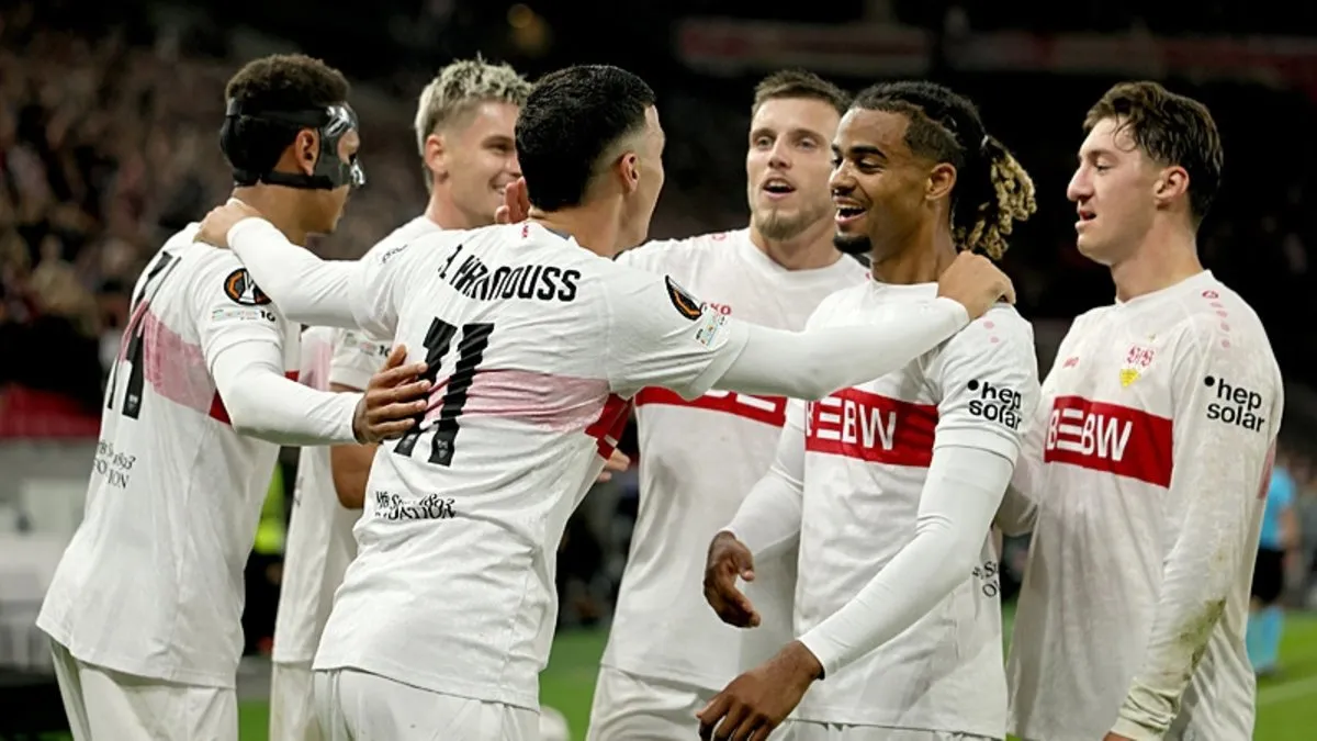 UEFA Avrupa Ligi'nde gecenin sonuçları! Fenerbahçe'nin rakibi Stuttgart, galibiyetle başladı...