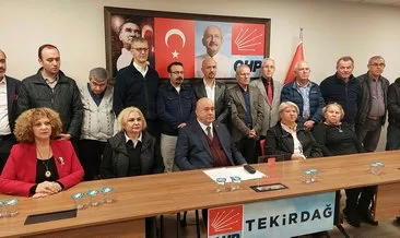 Tekirdağ’da, CHP’de 19 istifa sonrası il yönetimi düştü