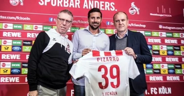 Köln, 38 yaşındaki Pizarro’yu transfer etti
