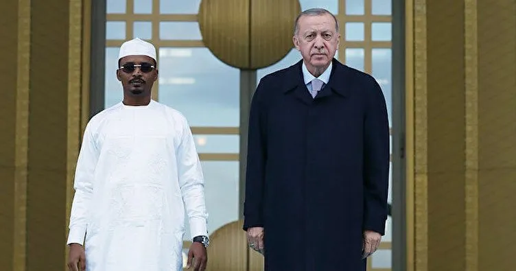 Başkan Erdoğan, Çad Devlet Başkanı Itno’yu resmi törenle karşıladı
