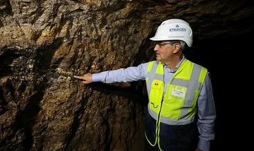 570 bin ton cevher işlenecek