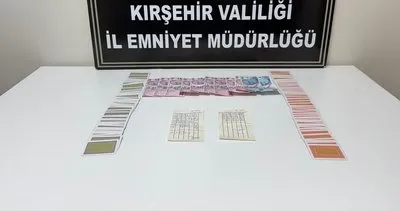 Kırşehir'de kumar operasyonu: 4 kişiye 36 bin 988 lira ceza #kirsehir