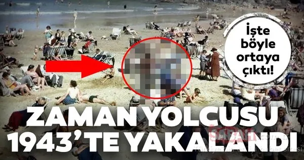 1943'te ortaya çıkan zaman yolcusu ortalığı karıştırdı! Sosyal medyada tartışmalar başlattı