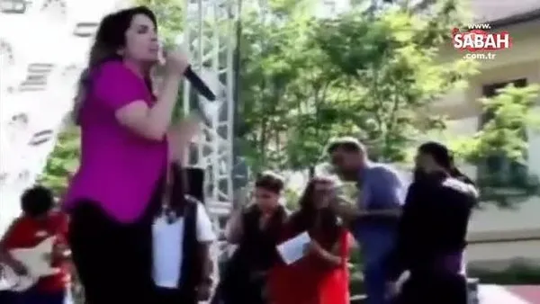 HDP mitinginde konuşan Başak Demirtaş öldürülen teröristlerden 'evlatlarımız' diye söz etti | Video