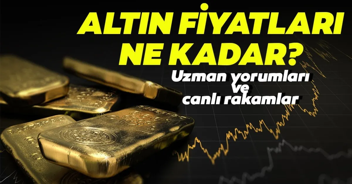 son dakika altin fiyatlari ne kadar