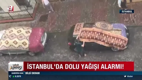 Son Dakika Haberi | İstanbul'da dolu alarmı! Dolu yağışı ne zaman başlayacak, saat kaçla kaç arasında etkili olacak? | Video