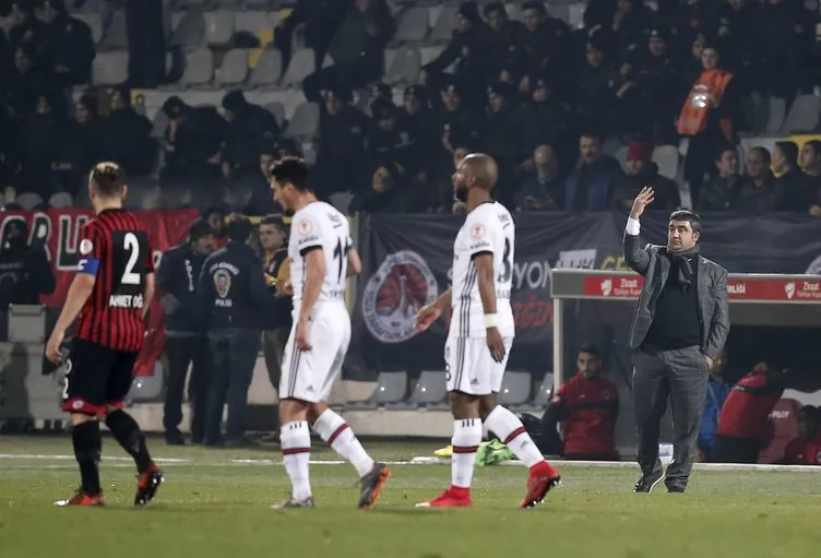 Gençlerbirliği - Beşiktaş maçından kareler