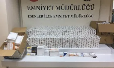 91 bin sahte ilaç bulundu... Tam 4 bin 96 kutu... #istanbul